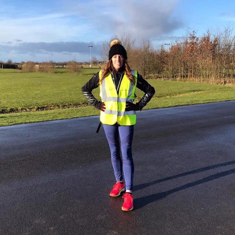 running volunteer