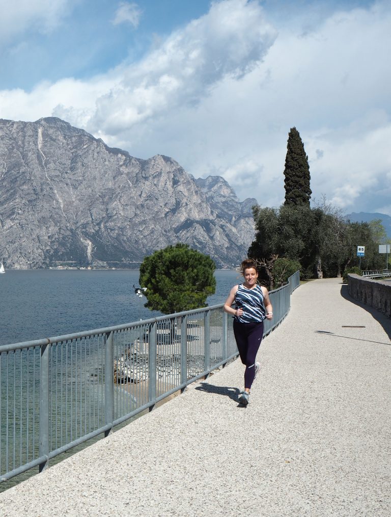 running lake garda