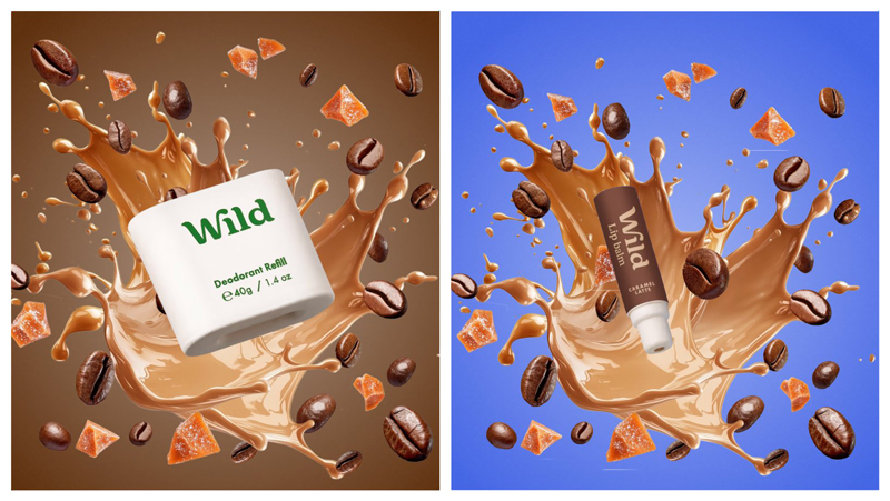 wild caramel latte