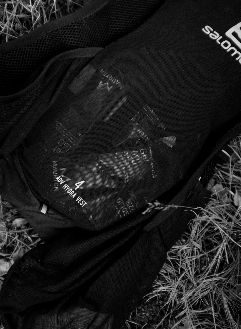 maurten gels in a salomon vest