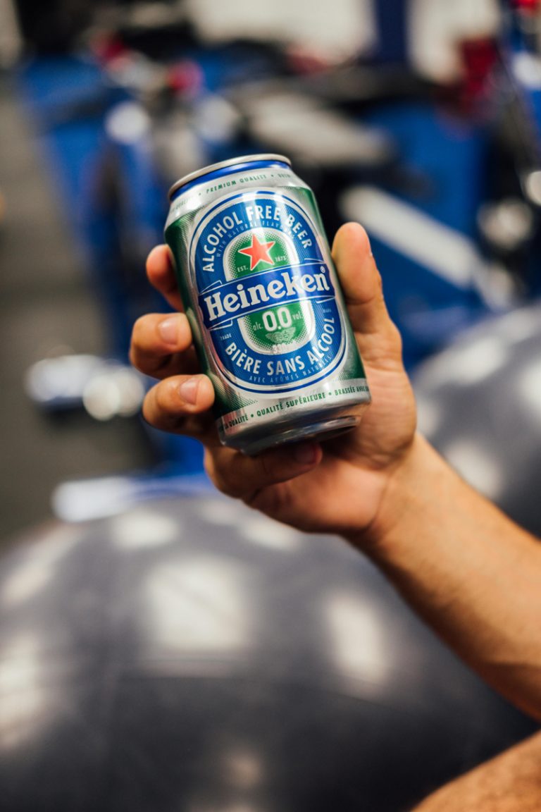 can of alcohol free beer