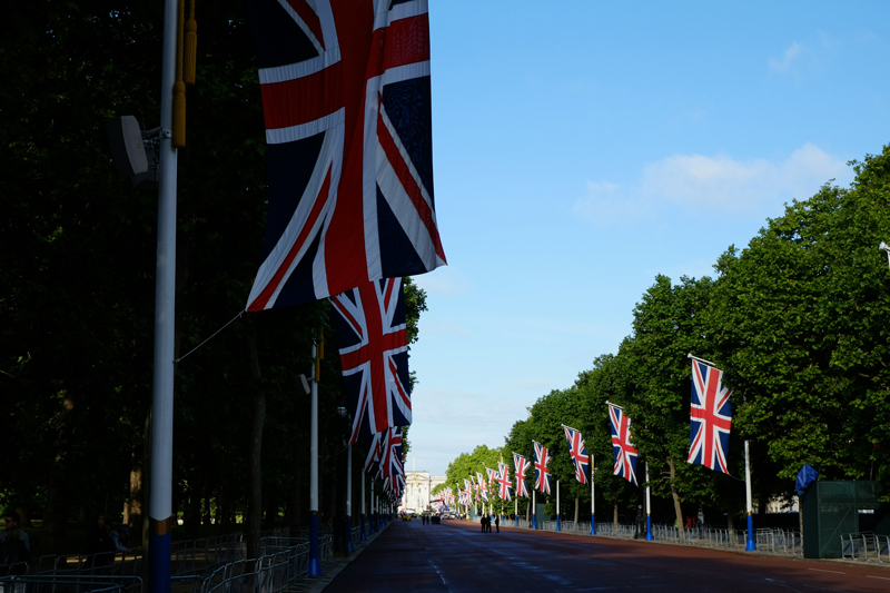 london marathon - the mall