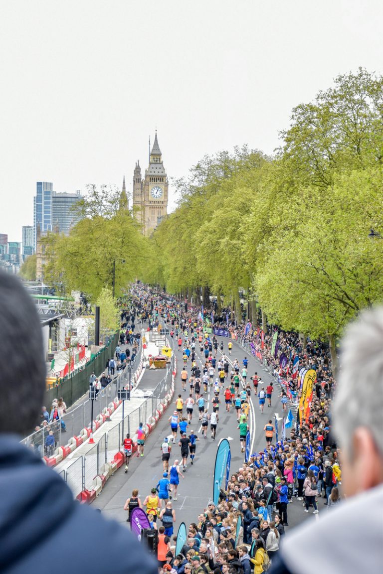 running the London Marathon