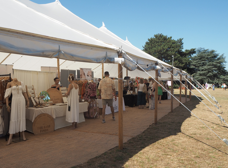 Shopping Village at the Happy Place Festival