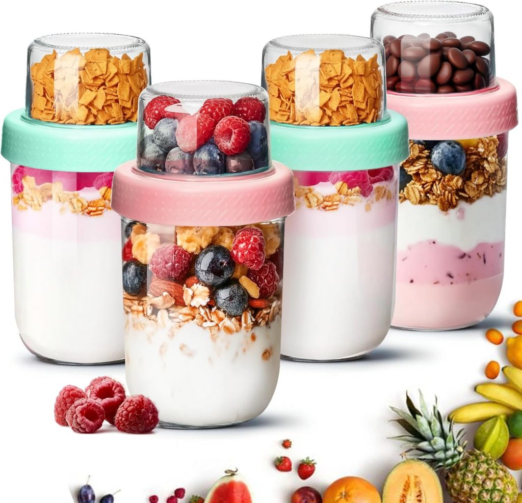 overnight oats jars 