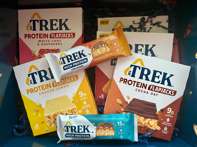 TREK protein flapjacks
