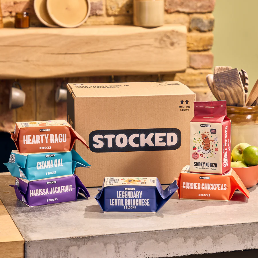 stocked food delivery