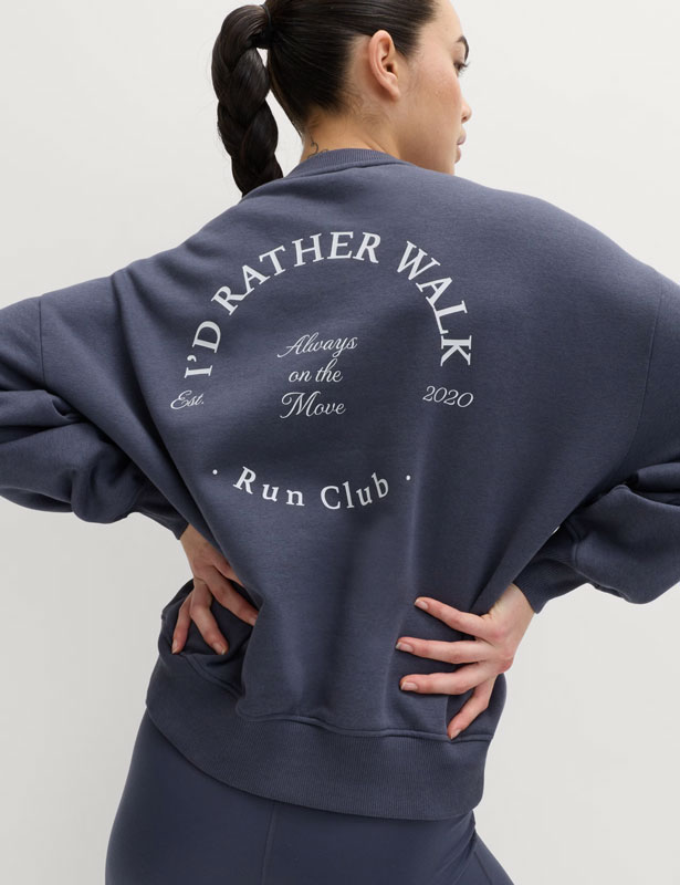 I'd rather walk m&s sweatshirt